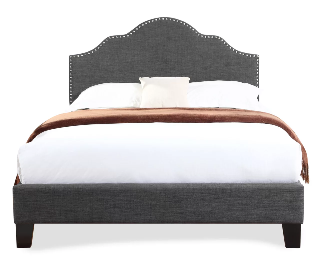 Lombard Charcoal Gray Full Upholstered Bed Lombard Charcoal Gray Full Upholstered Bed -Home Furniture Store 810519983 1