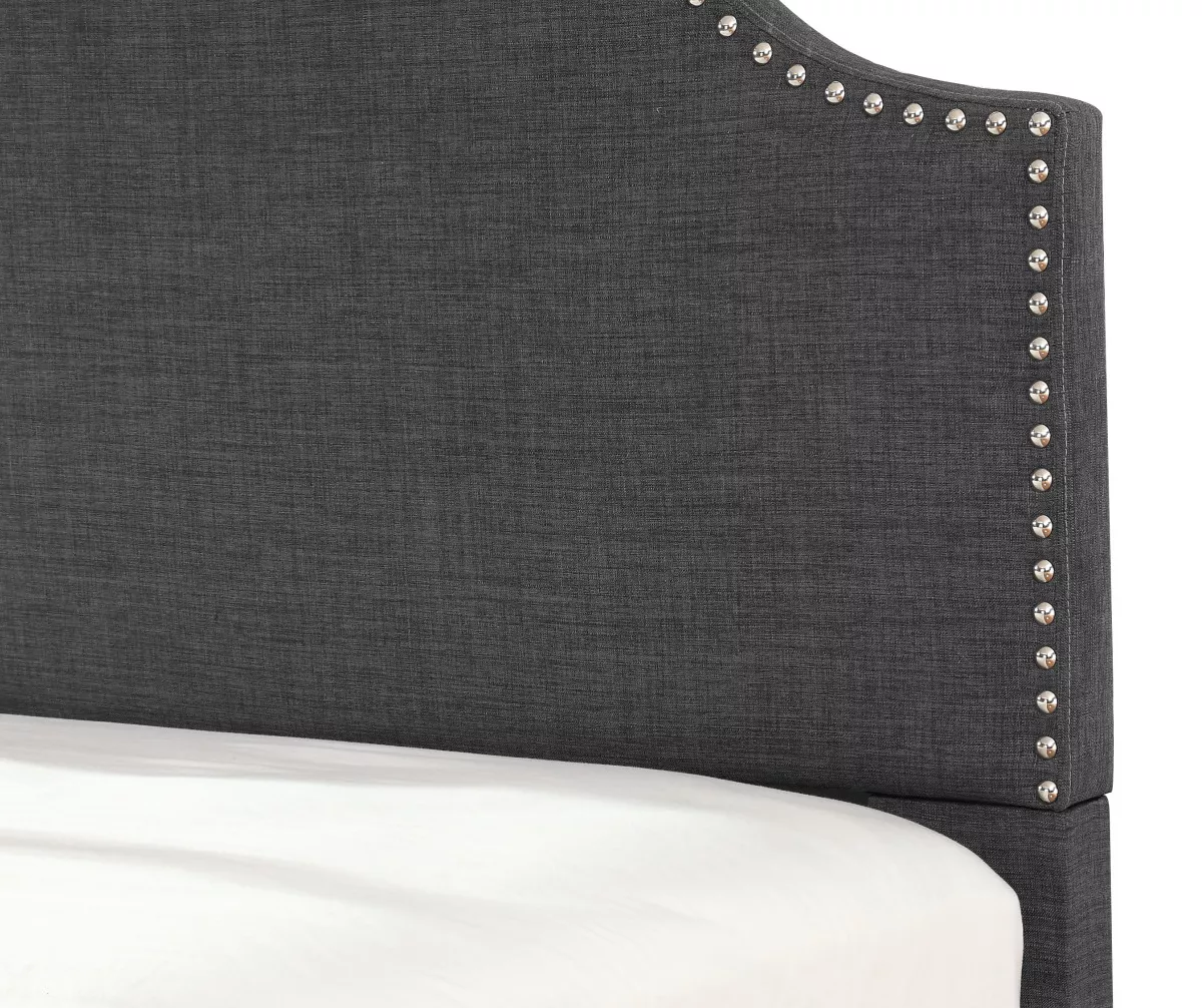 Lombard Charcoal Gray Full Upholstered Bed Lombard Charcoal Gray Full Upholstered Bed -Home Furniture Store 810519983 5