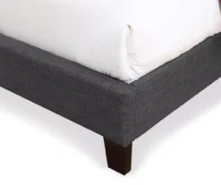 Lombard Charcoal Gray Queen Upholstered Bed -Home Furniture Store 810519984 4