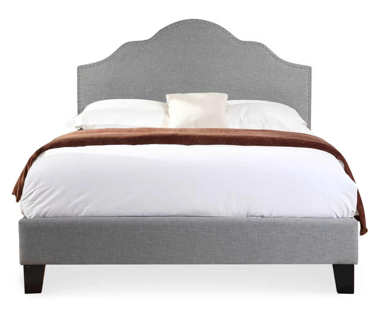 Lombard Light Gray California King Upholstered Bed Lombard Light Gray California King Upholstered Bed -Home Furniture Store 810519985 1
