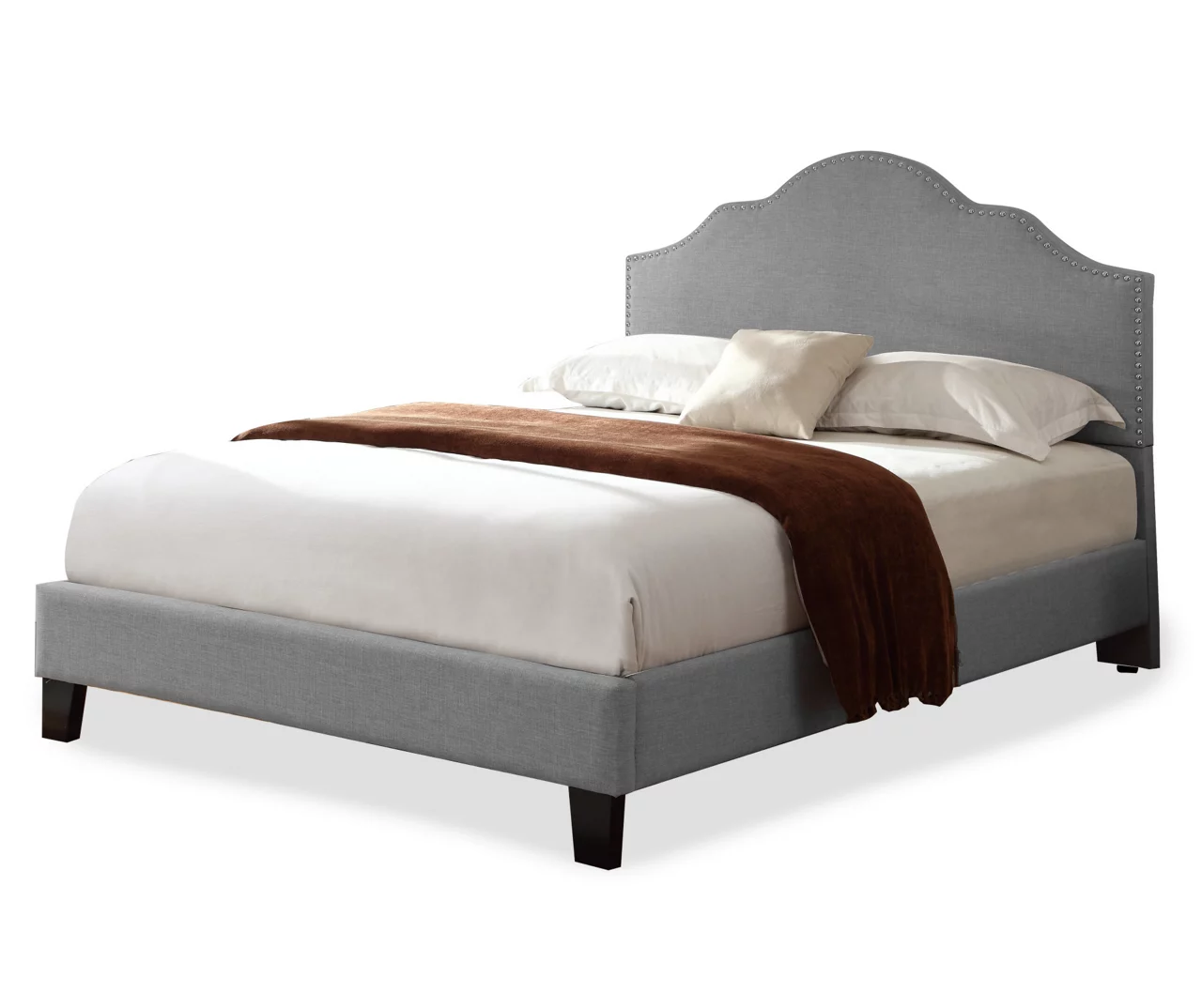 Lombard Light Gray California King Upholstered Bed Lombard Light Gray California King Upholstered Bed -Home Furniture Store 810519985 2