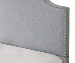 Lombard Light Gray California King Upholstered Bed 6 Lombard Light Gray California King Upholstered Bed -Home Furniture Store 810519985 3