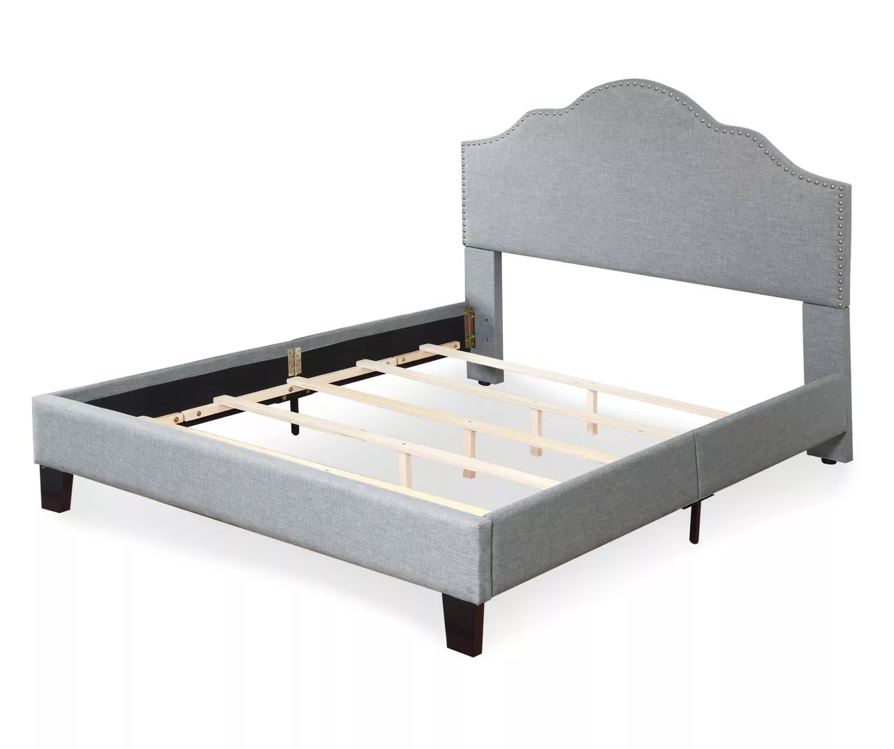 Lombard Light Gray California King Upholstered Bed Lombard Light Gray California King Upholstered Bed -Home Furniture Store 810519985 5