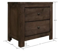 Florence 2-Drawer Nightstand 11 Florence 2-Drawer Nightstand -Home Furniture Store 810519987 5