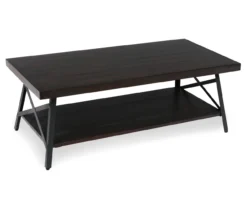 Pomona Espresso Brown Coffee Table