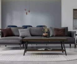 Pomona Espresso Brown Coffee Table -Home Furniture Store 810520050 8 1