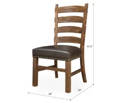 Napa Ladder Back Dining Chairs, 2-Pack -Home Furniture Store 810520071 3