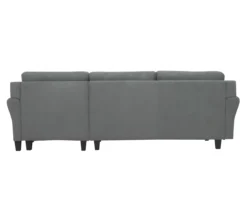 Hayward Gray Rolled Arm Sectional -Home Furniture Store 810524579 5