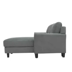 Hayward Gray Curved Arm Sectional -Home Furniture Store 810524580 31