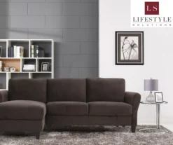 Waverley Coffee Brown Sectional 10 Waverley Coffee Brown Sectional -Home Furniture Store 810524581 8