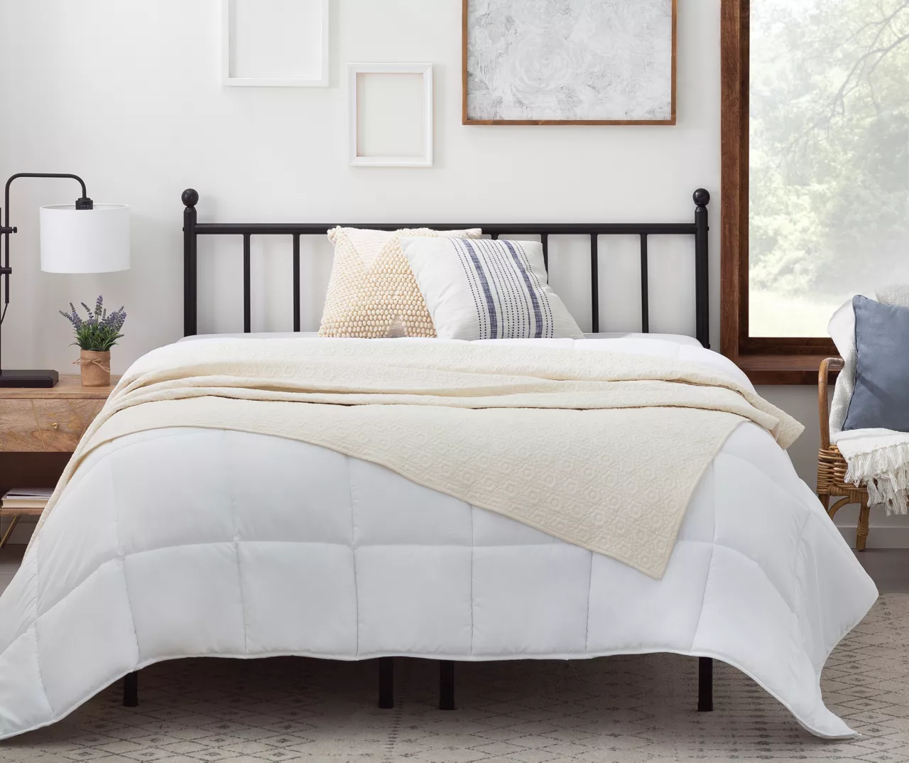 Brookside Vertical Bar Metal Headboard Brookside Vertical Bar Metal Headboard -Home Furniture Store 810526750 810527061 810527062 810527063 810527064 5