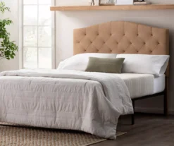 Brookside Curved Edge Upholstered Headboard -Home Furniture Store 810527109 810527115 4