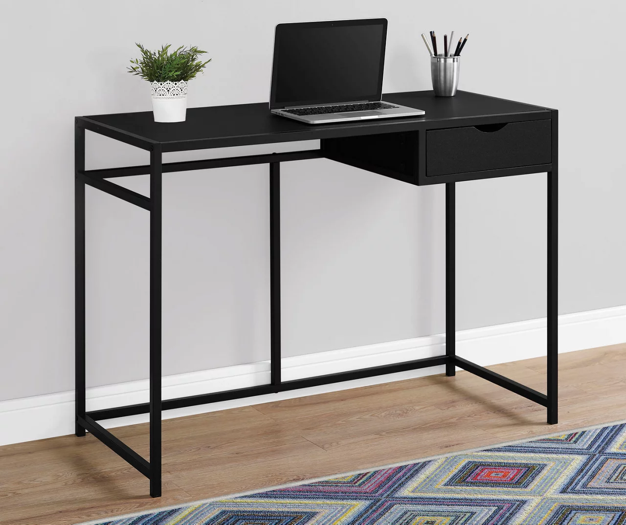 Black Metal Computer Desk Black Metal Computer Desk -Home Furniture Store 810527356 1