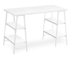 Monarch Metal 3 Tier Computer Desk -Home Furniture Store 810527359 2