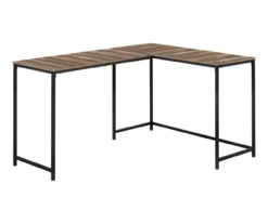 Monarch L-Shaped Metal Corner Desk -Home Furniture Store 810527366 2