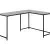 Monarch L-Shaped Metal Corner Desk -Home Furniture Store 810527367 2