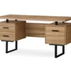 60" 3-Drawer Computer Desk 2 60" 3-Drawer Computer Desk -Home Furniture Store 810533366 2