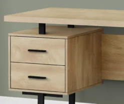60" 3-Drawer Computer Desk 9 60" 3-Drawer Computer Desk -Home Furniture Store 810533367 4 1