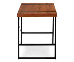 Cherry Wood Look Thick Panel Computer Desk -Home Furniture Store 810533369 6