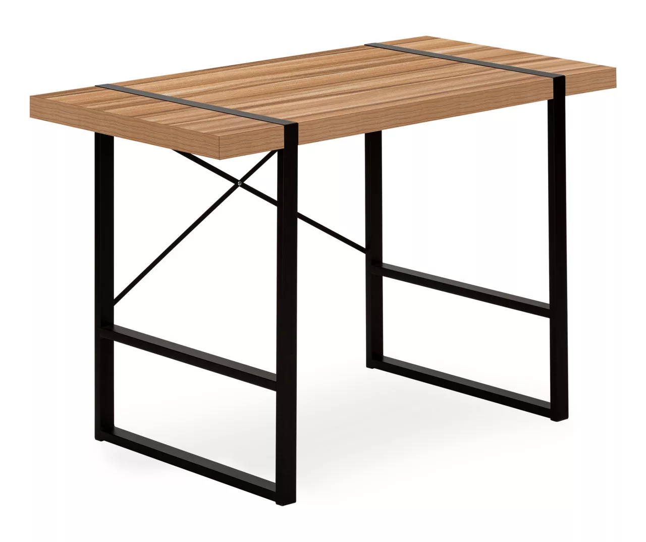 Brown Wood Look Thick Panel Computer Desk Brown Wood Look Thick Panel Computer Desk -Home Furniture Store 810533370 2