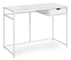 42" Single Drawer Computer Desk -Home Furniture Store 810533429 2