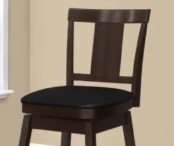 Faux Leather Swivel Bar Stools, 2-Pack 14 Faux Leather Swivel Bar Stools, 2-Pack -Home Furniture Store 810533430 4