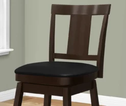 Faux Leather Swivel Bar Stools, 2-Pack 8 Faux Leather Swivel Bar Stools, 2-Pack -Home Furniture Store 810533431 4