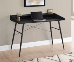 2-Cubby Computer Desk With Hutch -Home Furniture Store 810533452 1