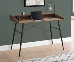 2-Cubby Computer Desk With Hutch -Home Furniture Store 810533453 1