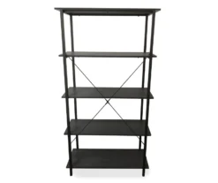 Real Living Rustic 5-Shelf Bookcase -Home Furniture Store 810534675 3