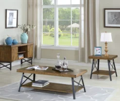 Pomona Pine Brown Coffee Table -Home Furniture Store 810535747 10