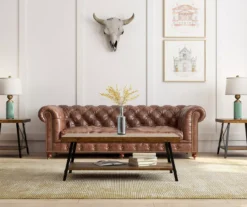 Pomona Pine Brown Coffee Table -Home Furniture Store 810535747 8