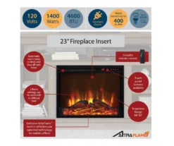 Flaxton Graphite Gray Electric Corner Fireplace Console 5 Flaxton Graphite Gray Electric Corner Fireplace Console -Home Furniture Store 810538183 4