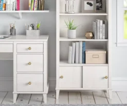 Monarch Hill Poppy Ivory Oak Bookcase -Home Furniture Store 810538210 3