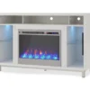 48" Intrepid White Electric Fireplace Console -Home Furniture Store 810538247 3