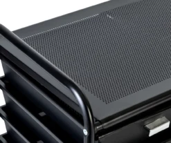 Black Metal 12-Drawer Rolling Storage Cart -Home Furniture Store 810539917 4