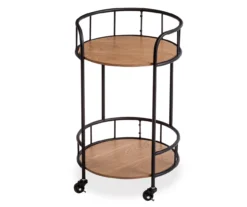 Rolling 2-Tier Side Table 4 Rolling 2-Tier Side Table -Home Furniture Store 810539921 3