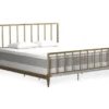 CosmoLiving Blair Brass Metal King Bed -Home Furniture Store 810541048 3
