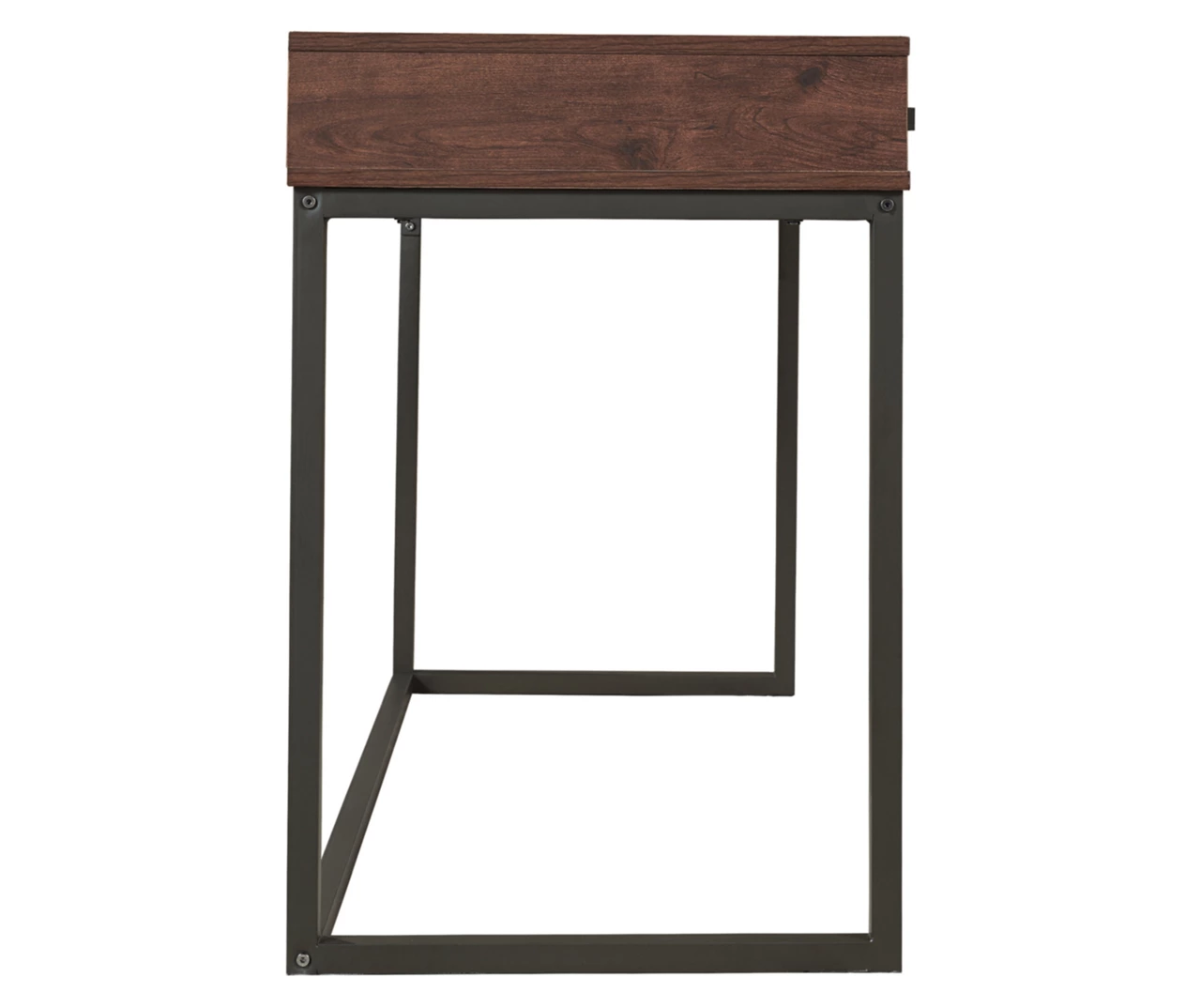 Horatio Brown & Gunmetal Wood Desk Horatio Brown & Gunmetal Wood Desk -Home Furniture Store 810542288 6