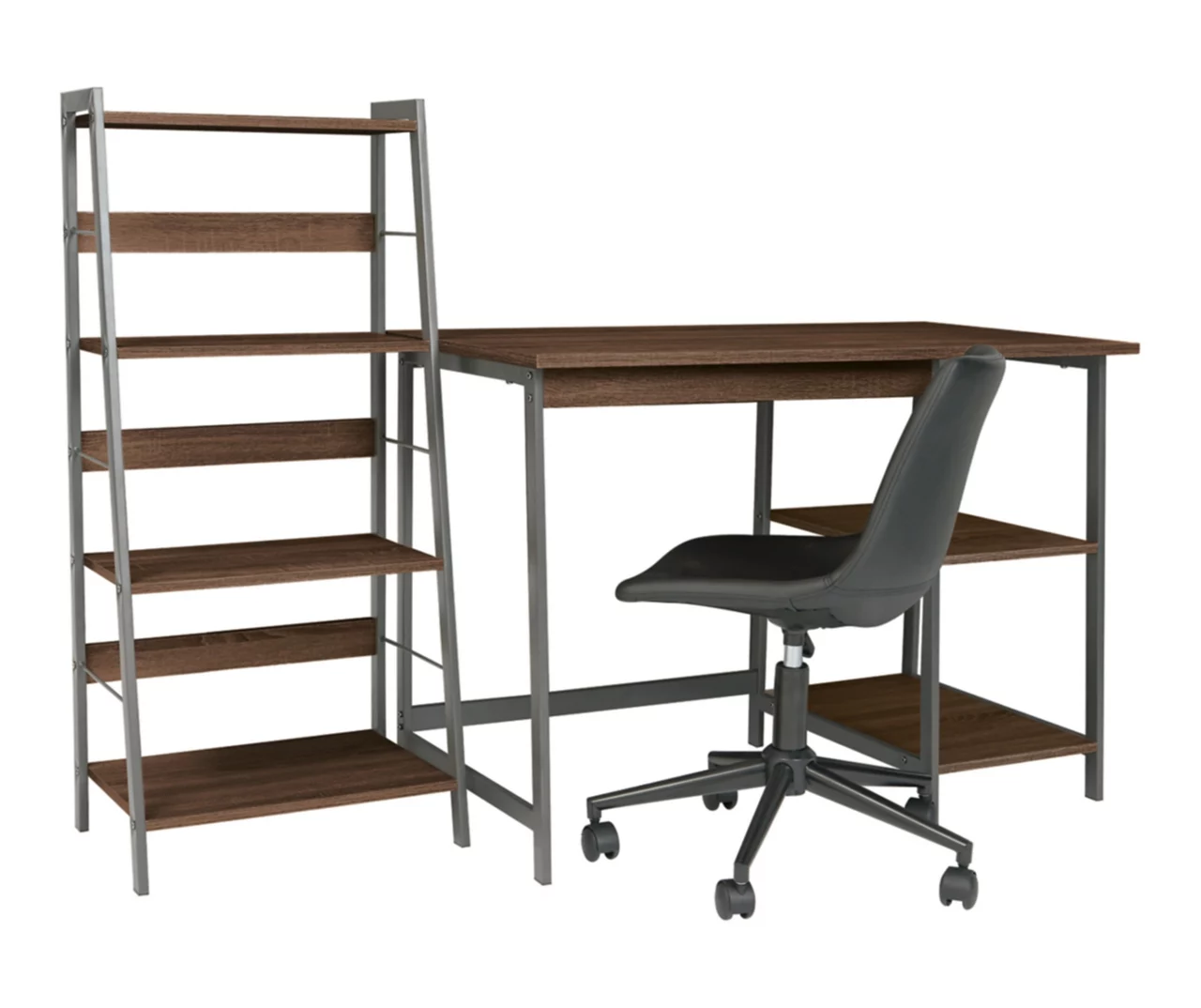 Soho 2-Piece Wooden Desk & Bookcase Set Soho 2-Piece Wooden Desk & Bookcase Set -Home Furniture Store 810542289 5