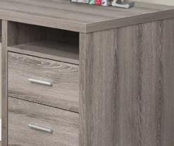 Monarch Metal 2-Drawer L-Shaped Computer Desk 21 Monarch Metal 2-Drawer L-Shaped Computer Desk -Home Furniture Store 810542429 3