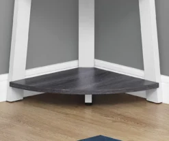 Monarch 5-Shelf Etagere Corner Bookcase -Home Furniture Store 810542443 3