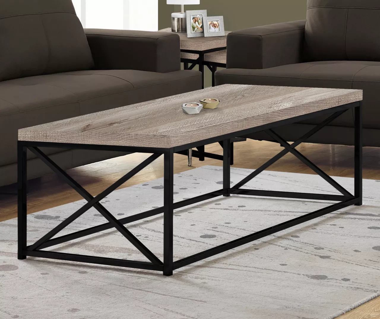 Monarch Reclaimed Wood Look Coffee Tables Monarch Reclaimed Wood Look Coffee Tables -Home Furniture Store 810542470 1