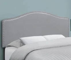 Monarch Faux Leather Button Tufted Headboard 7 Monarch Faux Leather Button Tufted Headboard -Home Furniture Store 810542516 1