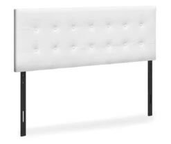 Monarch Faux Leather Button Tufted Headboard 17 Monarch Faux Leather Button Tufted Headboard -Home Furniture Store 810542527 2