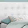 Monarch Faux Leather Button Tufted Headboard 1 Monarch Faux Leather Button Tufted Headboard -Home Furniture Store 810542528 1