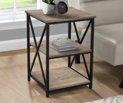 Monarch 3-Tier Accent Table -Home Furniture Store 810542547 1