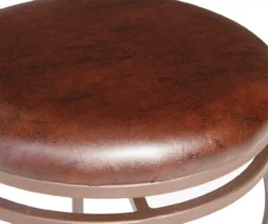 Pike Brown 3-Piece Upholstered Adjustable Swivel Stool Set -Home Furniture Store 810543038 A8 6