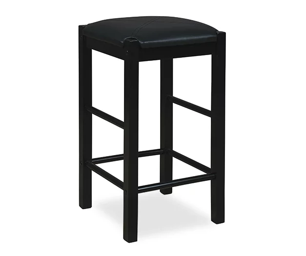 Bay Faux Leather & Wood Counter Stools, 2-Pack Bay Faux Leather & Wood Counter Stools, 2-Pack -Home Furniture Store 810543042 1
