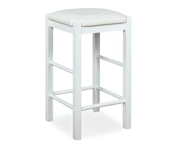 Bay Faux Leather & Wood Counter Stools, 2-Pack Bay Faux Leather & Wood Counter Stools, 2-Pack -Home Furniture Store 810543048 1